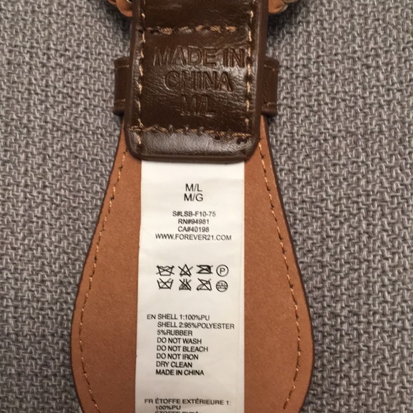 Forever 21 Woman’s Belt with Elastic Stretch M/L - Picture 5 of 10